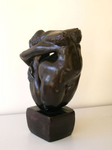 contorsionniste - Sculpture - evym