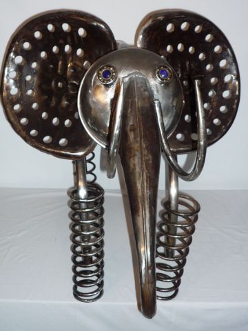 El�phanteau - Sculpture - Roland GOURDON