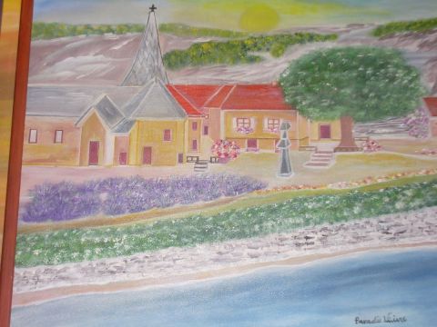 L'artiste vivi - village bord du lac