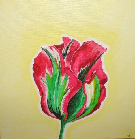 tulipe  - Peinture - freenath