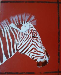 Voir le détail de cette oeuvre: zebre rouge