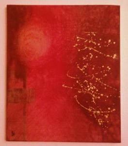 Peinture de Solange: rêve d'orient