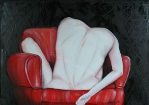 Peinture de Gaelle RAMAEN: Le dos