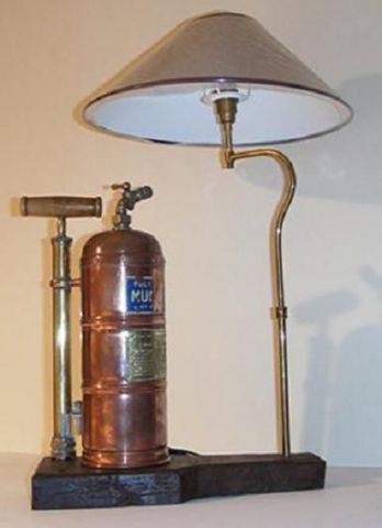 Lampe  - Artisanat - Daniel Barre