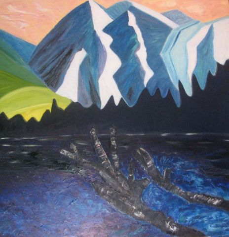 souvenir, �motion et d�fi - Peinture - Nicole Lelievre