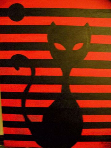 L'artiste JoMiMa - Evil Devil Kitty