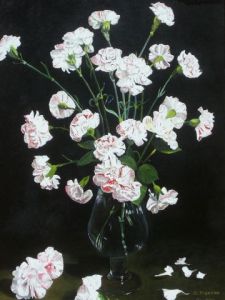 Voir cette oeuvre de rene miqueau: Composition florale 2 - Les oeuillets