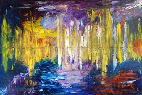 Reflets - Peinture - Oria
