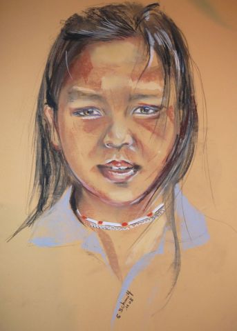 L'artiste Jeportraite - Cambodge