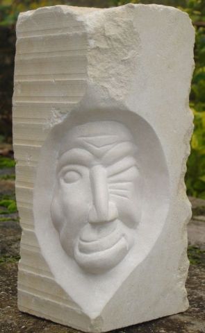 zen - Sculpture - coeur de pierre
