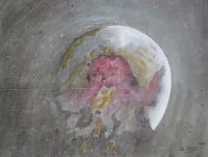 Peinture de Michel Le Darz: fin de vie
