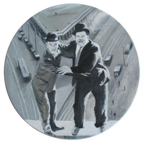 Le meilleur duo comique de mon enfance - Peinture - DESNOYERS