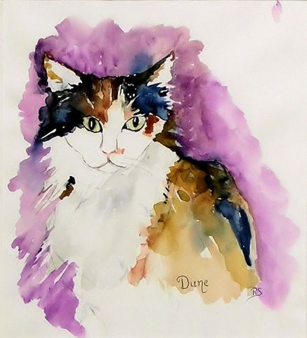 DUNE - Peinture - atelier mauve