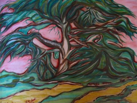 L'artiste cyril bouhebent - l'arbre monde