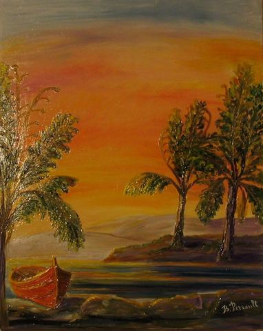 Inspiration tropicale - Peinture - Brigitte PERRAULT