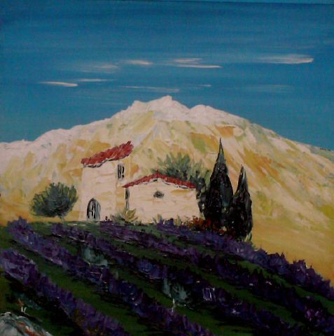 L'artiste dupuy - les couleurs de la provence
