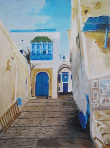 tunisie - Peinture - Heloise D
