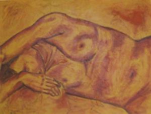 Voir cette oeuvre de nadia girouf: Femme pariétale 2 (la sieste),