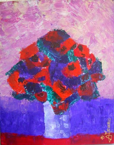 anemones - Peinture - ANY