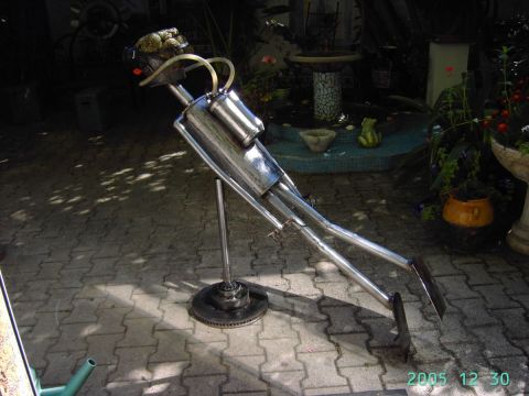 SCAPHANDRIER - Sculpture - Roland GOURDON