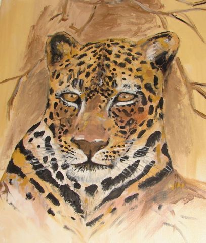 L'artiste barbara-C - leopard