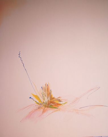 the flight of the buterfly - Peinture - FABRICE FLAMAND