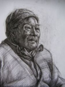 Peinture de ZHOU CONG: grand père