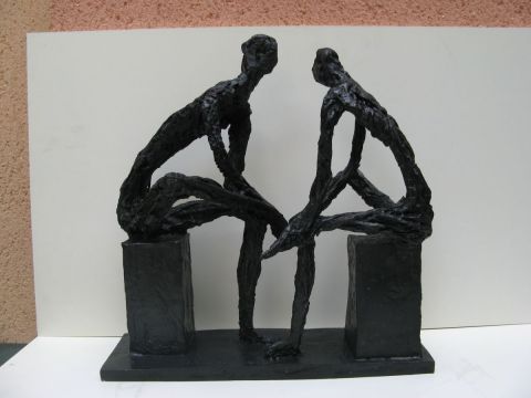 CONFIDENCE - Sculpture - pierre BRUN 
