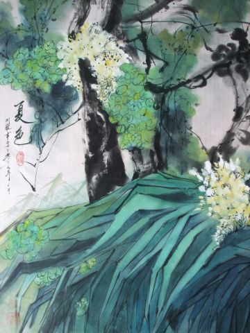 couleurs d'�t� - Peinture - ZHOU CONG