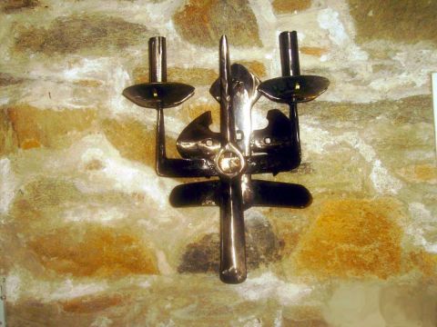 Applique  CROIX du LANGUEDOC - Sculpture - Roland GOURDON