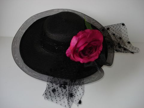 chapeau - Art textile - luna kami