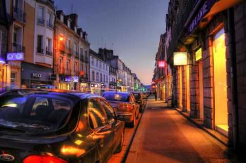 Rue Nationale. Pontivy (56) France. - Photo - Jose Maria Gil Puchol