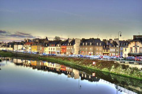 Canal de Nantes � Brest. Pontivy (56). - Photo - Jose Maria Gil Puchol