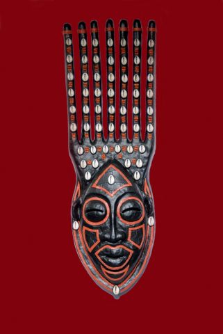 L'artiste Maskana - Kala - Masque Ethnique 