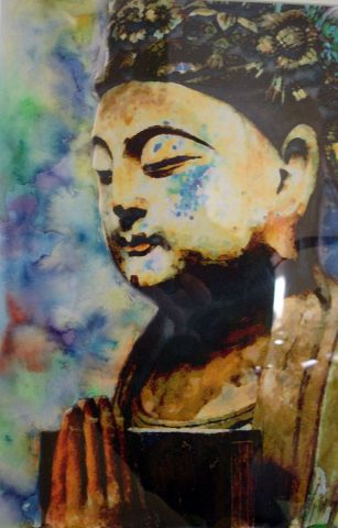 Mon Bouddha  - Peinture - yoozo