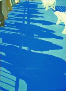 Voir cette oeuvre de Paule Brajkovic: bleu ombre 1