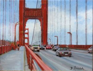 Voir le détail de cette oeuvre: Le pont de Golden Gate