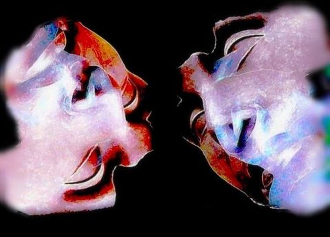 confrontation - Art numerique - CHANTAL LEYMARIE