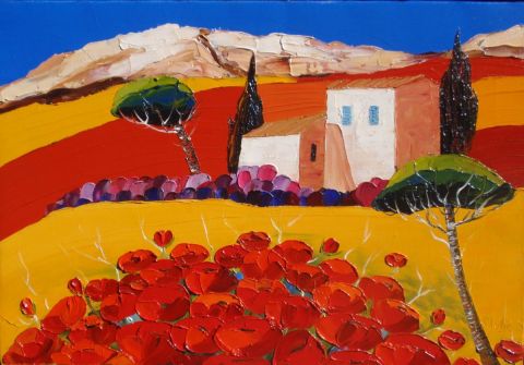 Terre d'Oc - Peinture - Julie PIOCH