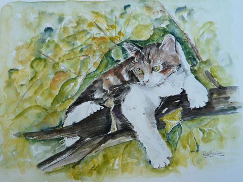 SANS TITRE - Peinture - atelier mauve