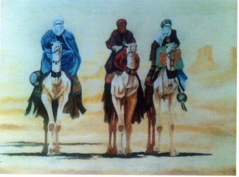 L'artiste bouhadjeb abdlkader - les touarag de sud algerian