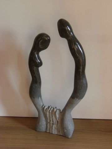 la rencontre - Sculpture - Dimitri Letellier 