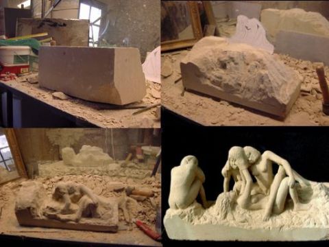 Les penseuses - Sculpture - lorus
