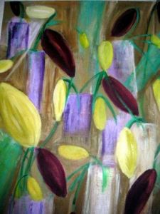 Voir le détail de cette oeuvre: tulipes en folie