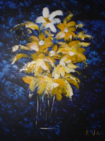 bouquet soleil - Peinture - criselod