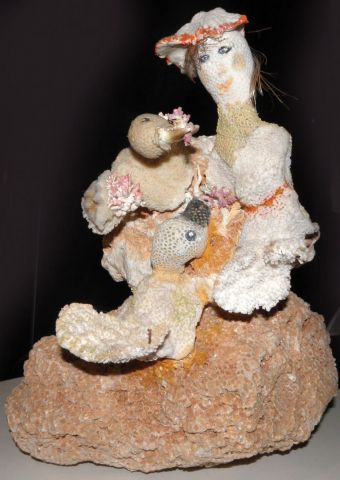SCULPTURE  OISEAU ... CORAIL - Sculpture - monemaier
