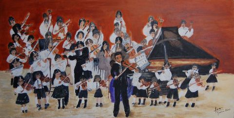 L'artiste Amira - L'orchestre des jeunes enfants