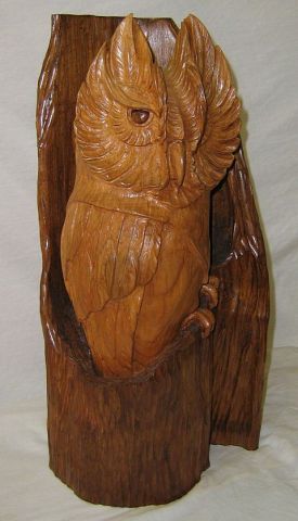 Grand Duc - Sculpture - DANIEL PINOT