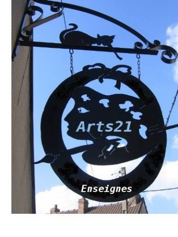 L'artiste Arts21 - ENSEIGNE ancienne d\'ARTS21