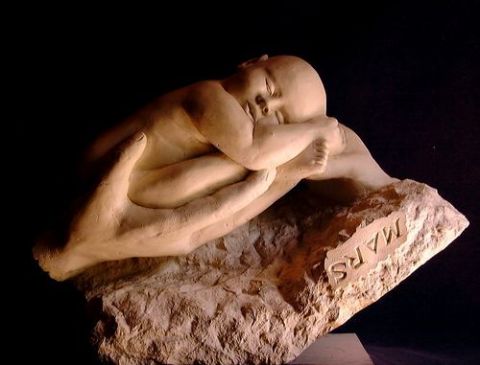 le cycle - Sculpture - lorus